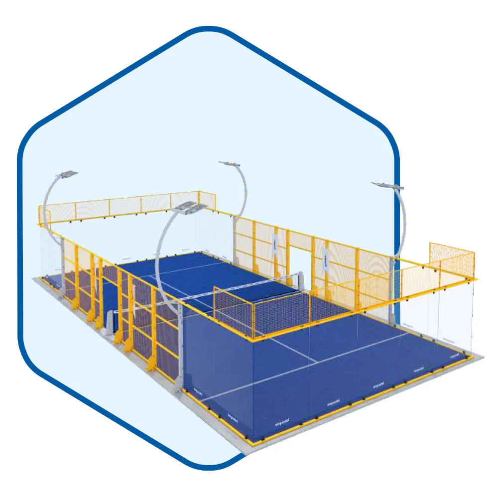 Panoramski 360° padel teren