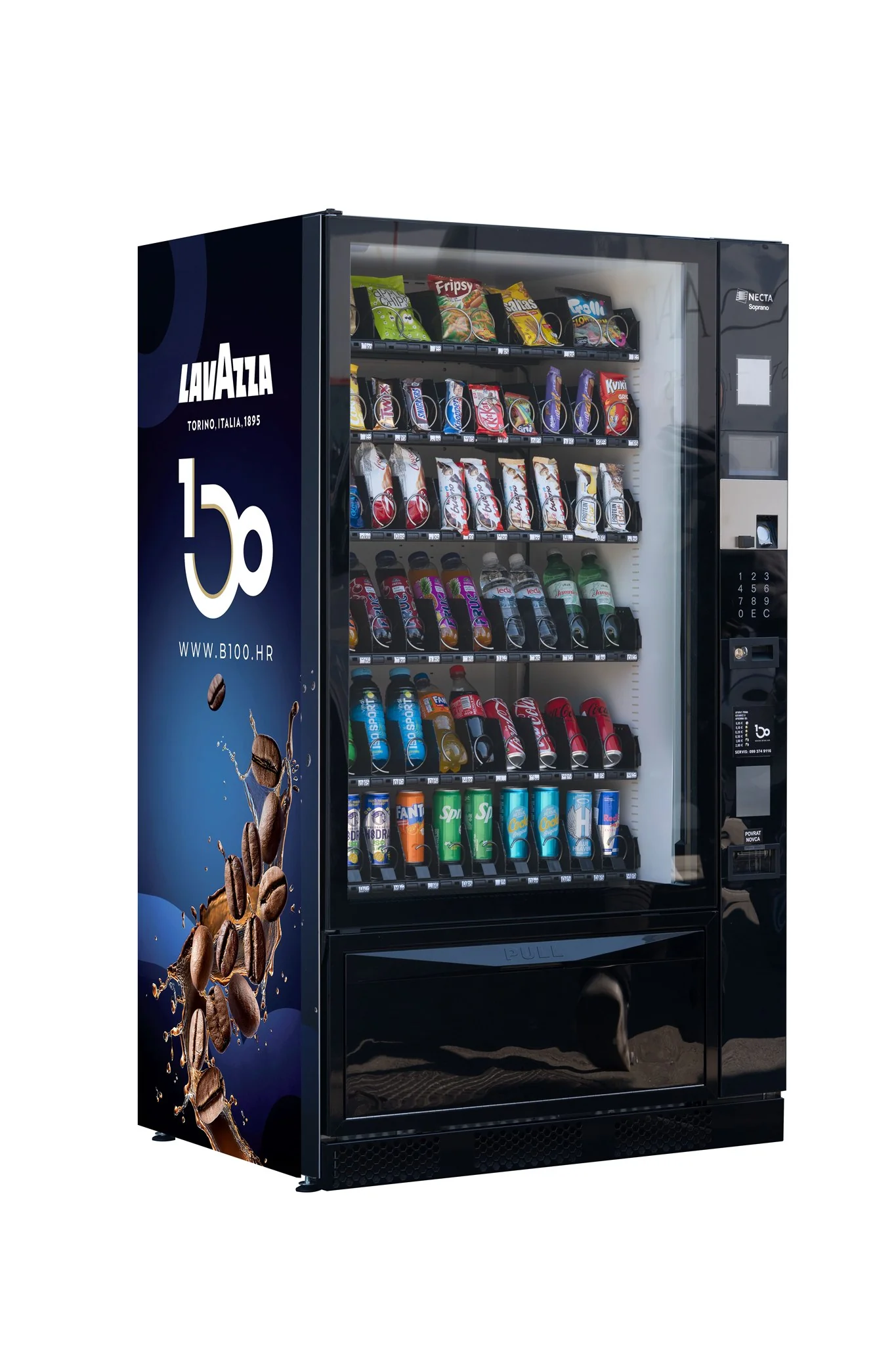 Samouslužni snack aparat Sanden 9 4