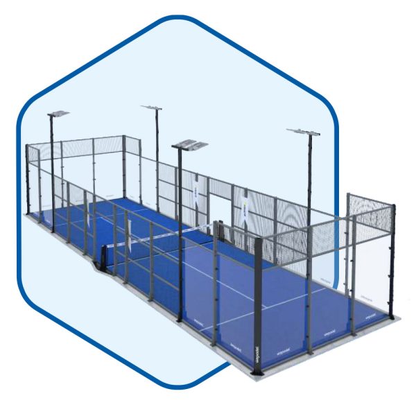 Originalni SINGLE teren za padel