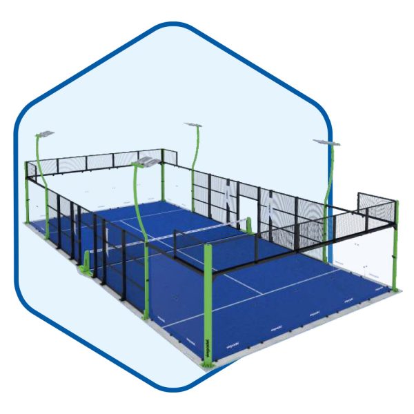 Panoramski CHALLENGE padel teren